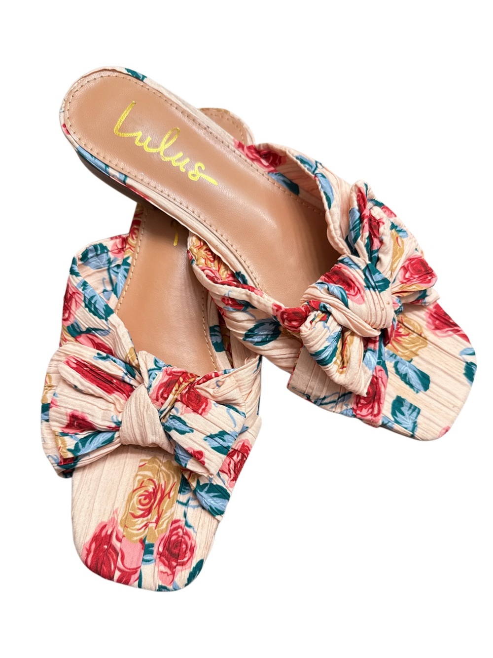 LULUS FLOWED SLIDES
